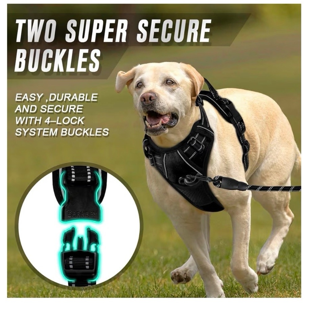 Barkbay adjustable Dog Harness XL no pull - Picture 8 of 13